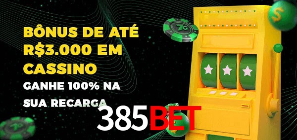 385bet melhor bônus de depósito